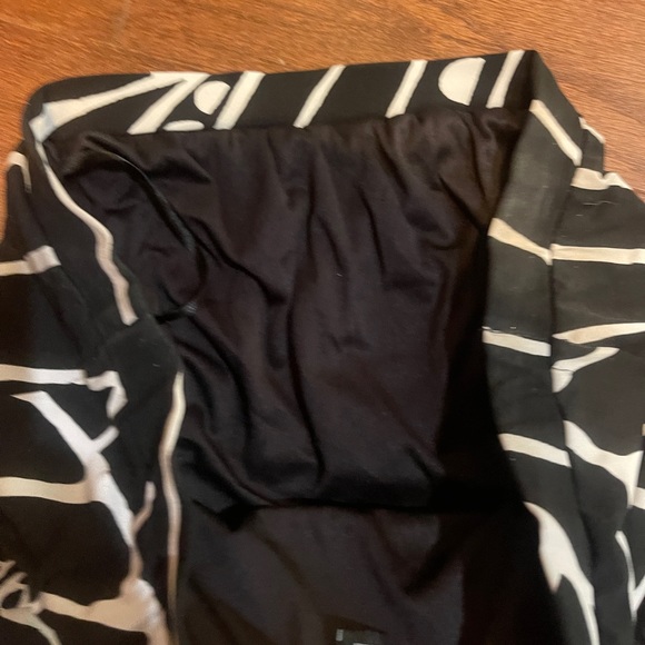 White House Black Market Leaf Print Strapless Tube Maxi Dress Size medium - Picture 5 of 5